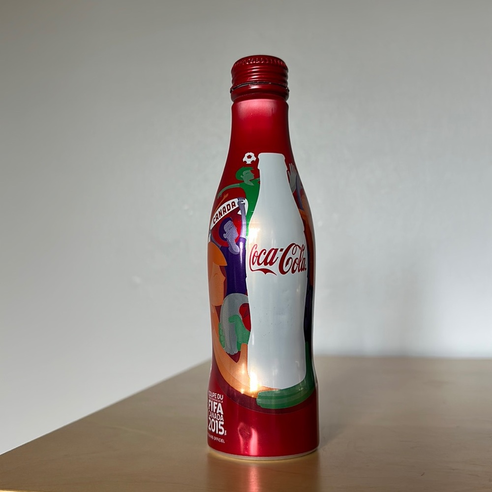 Coke Coca-Cola Bottle FIFA Women’s World Cup Canada 2015 Empty Limited Edition